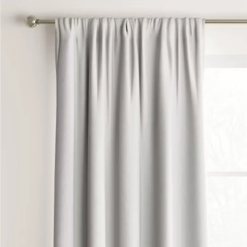 Room Essentials Elegant White Drapes - Picture 2 of 7